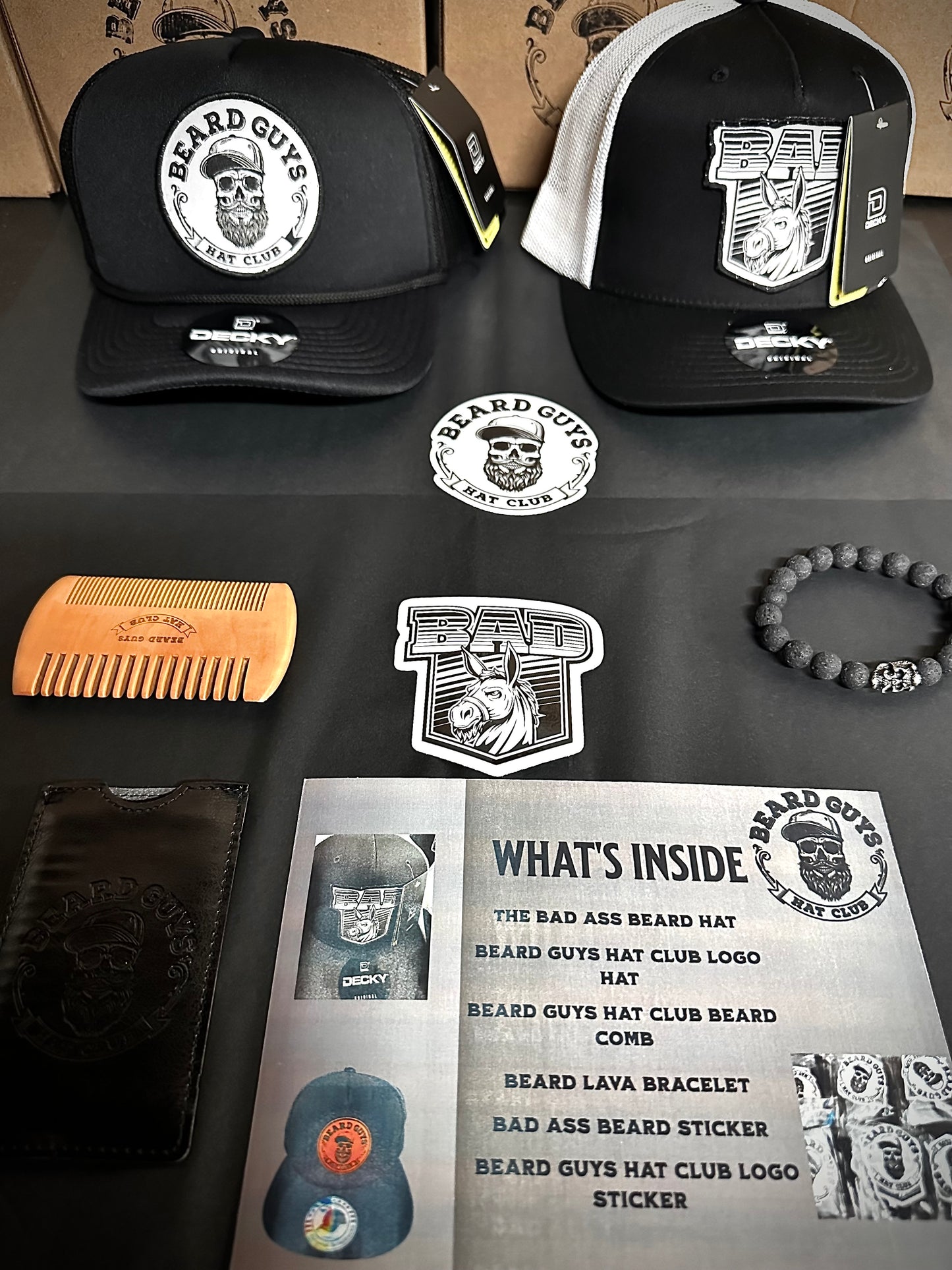 Beard Guys Hat Club Subscription Box